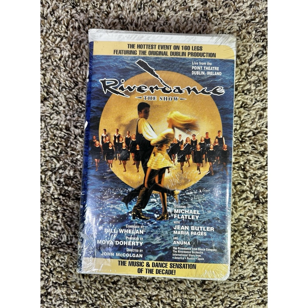 Riverdance The Show [VHS 1995] Michael Flatley Jean Butler ~ Factory Sealed